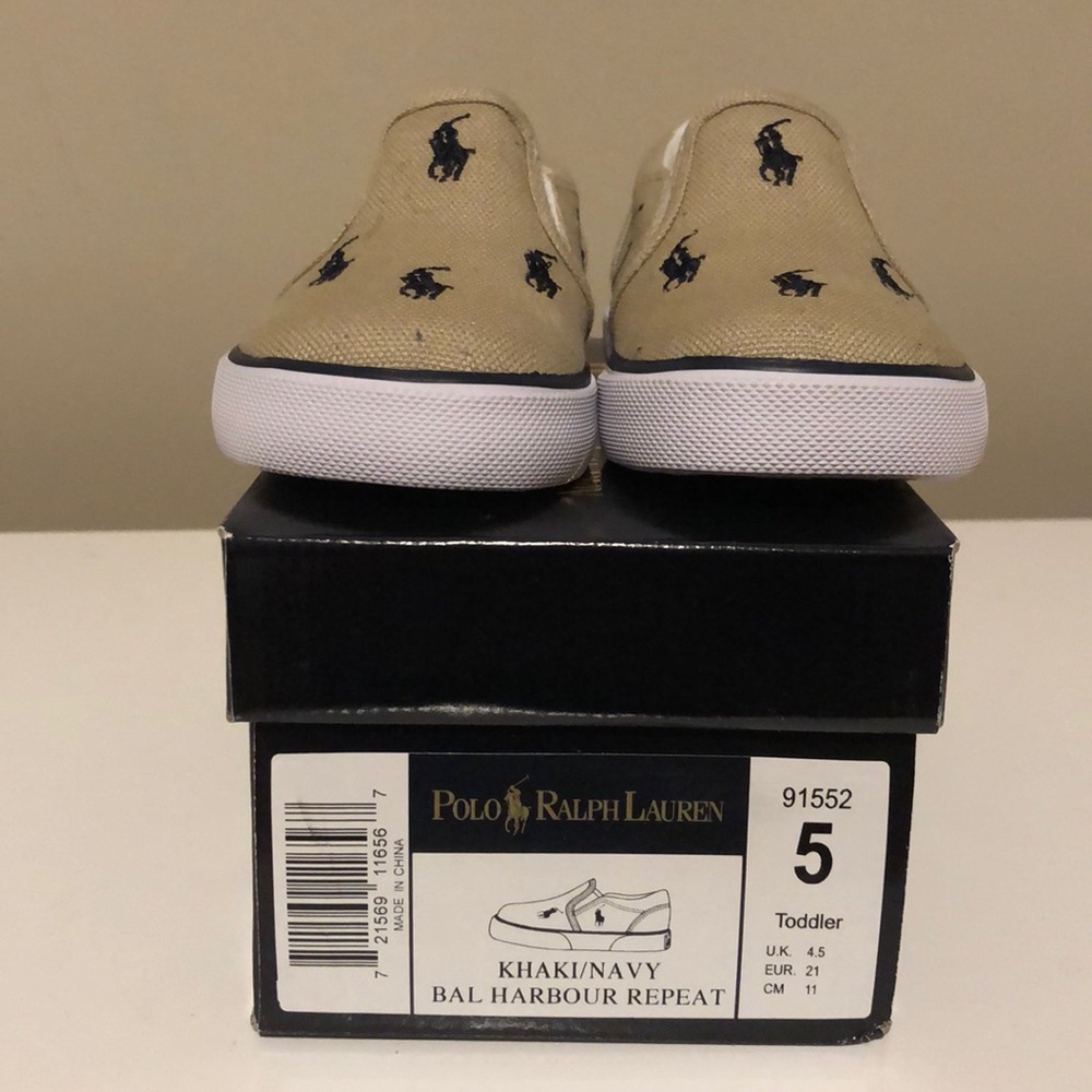 Polo Ralph Lauren Baby Boy Sneakers Size 5